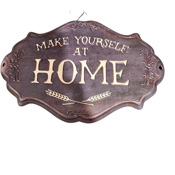 Home decor sign “make yourself at home” - Picture 1 of 1